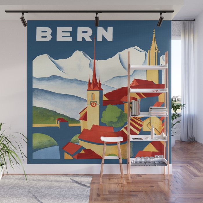 Residential interior mural by ARTronautas
